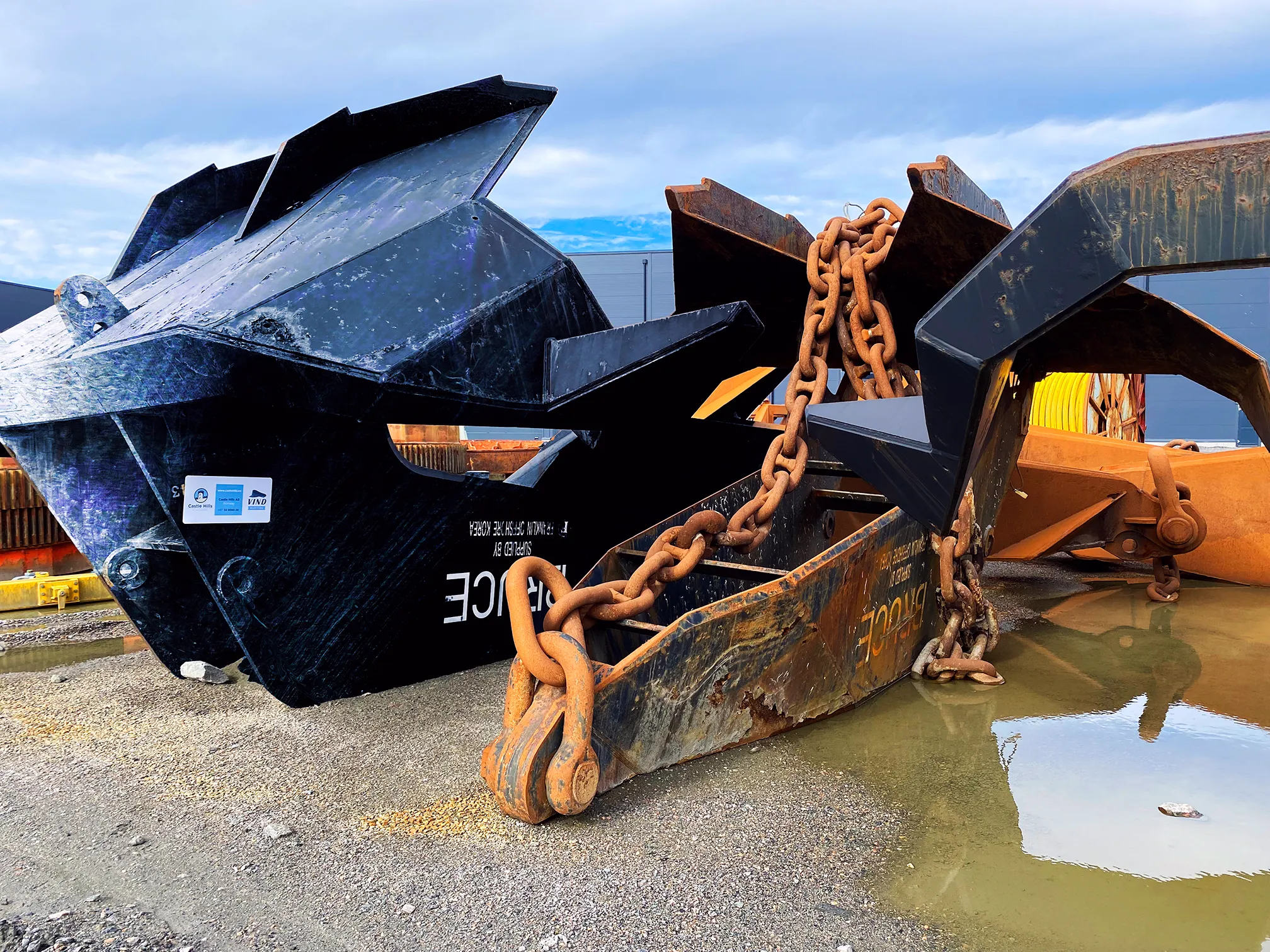 Bruce FTTS Anchor in Sotra, Norway