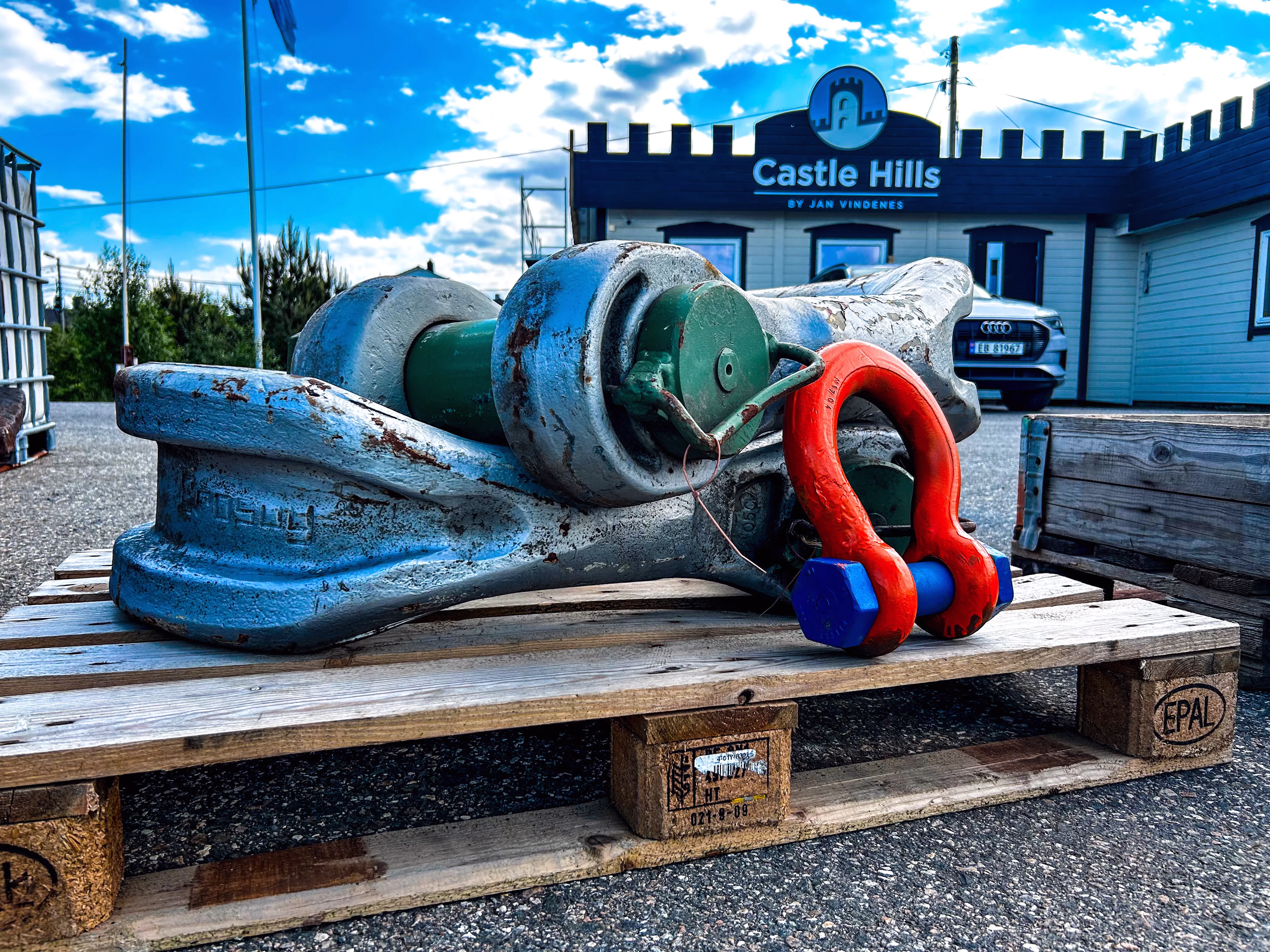 Spek anchor in Stavanger, Norway