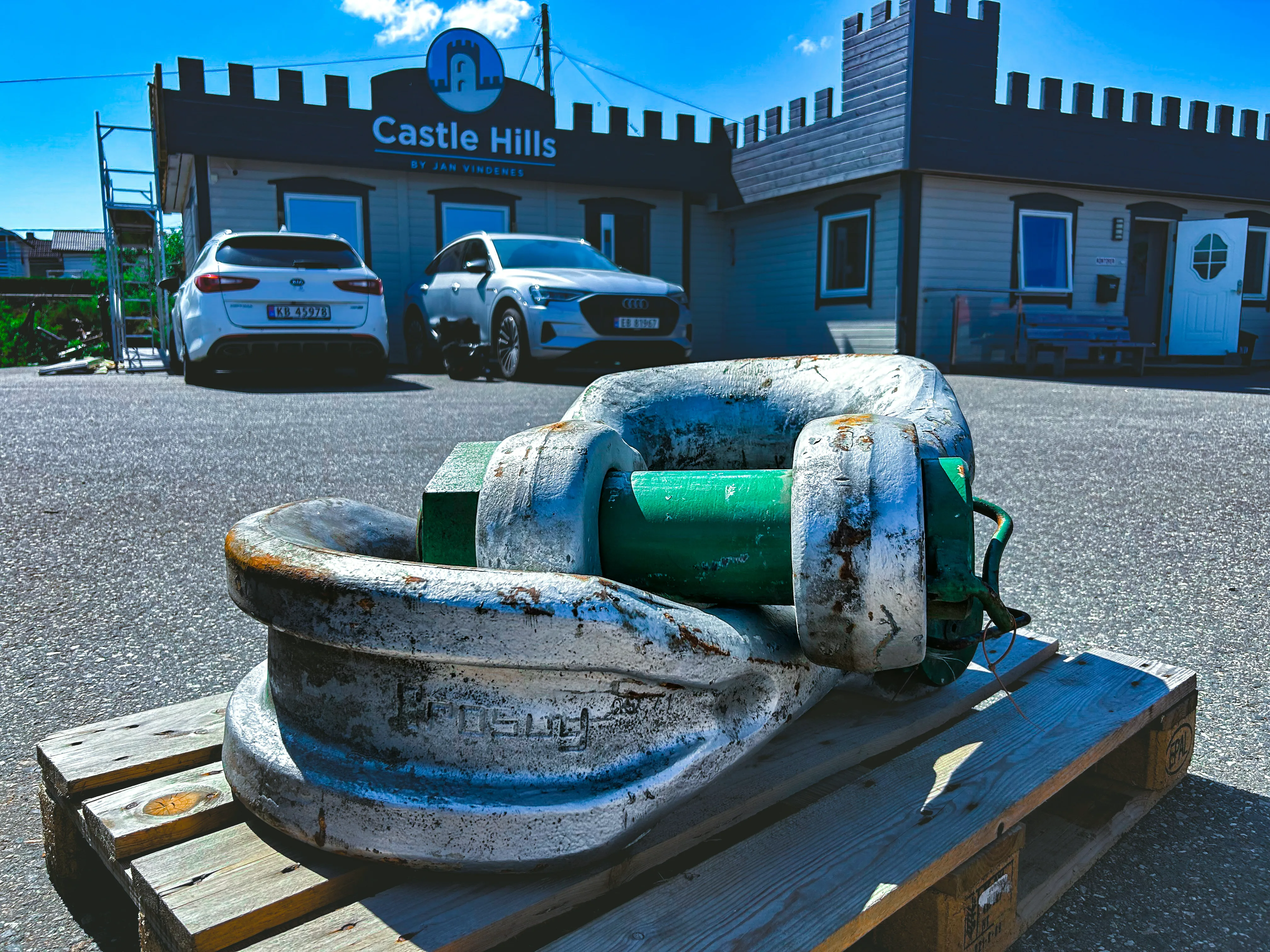 Spek M anchor in Sotra, Norway