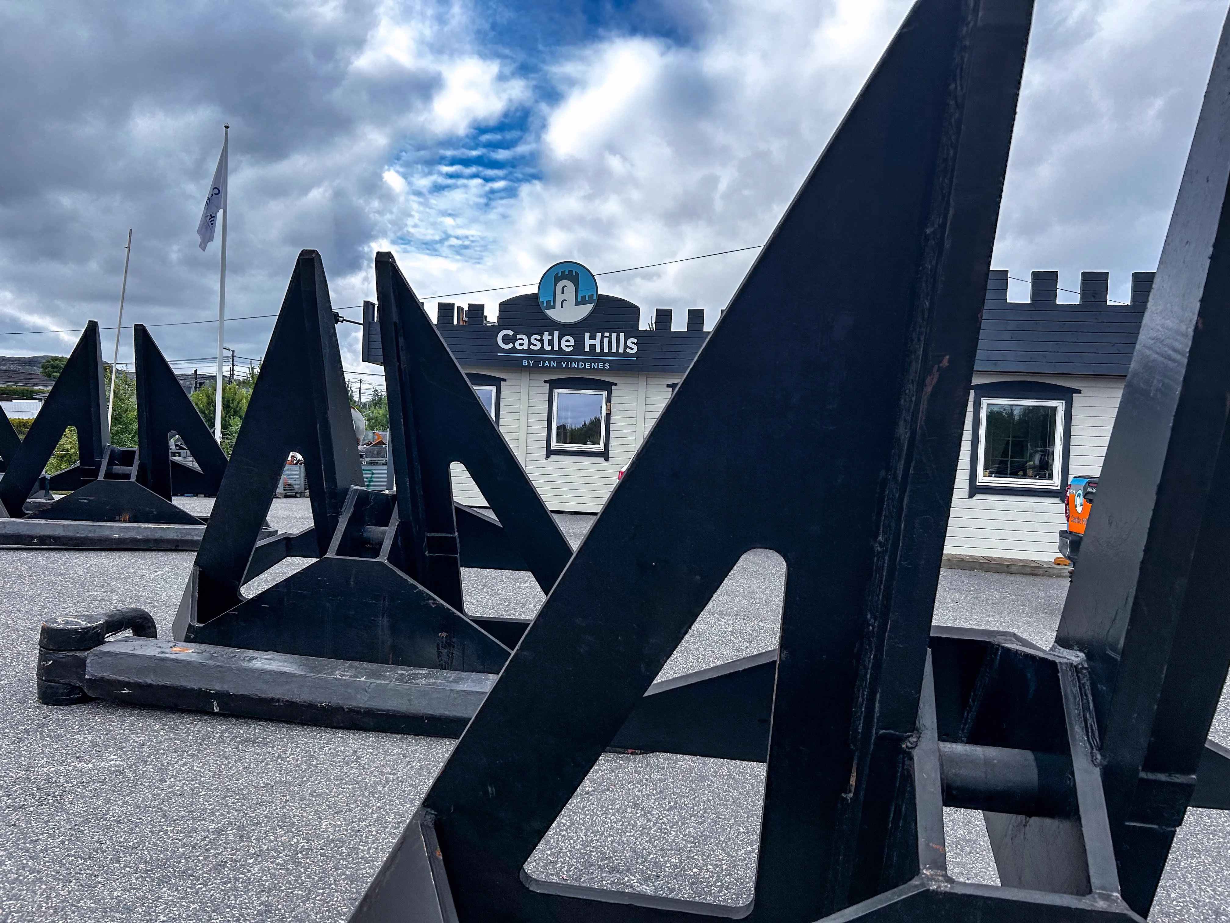 Several Delta anchors