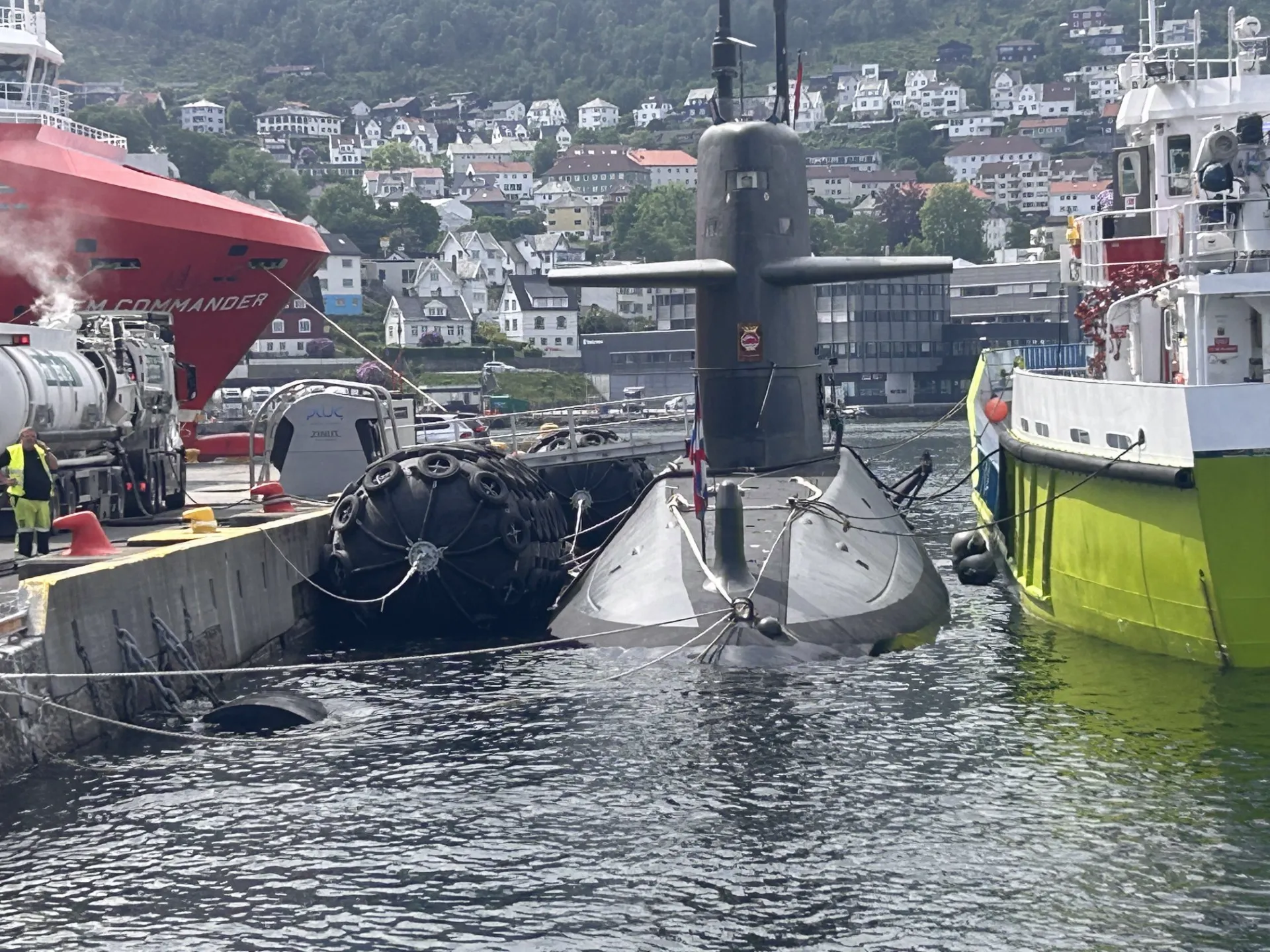 Floating Submarine Fender