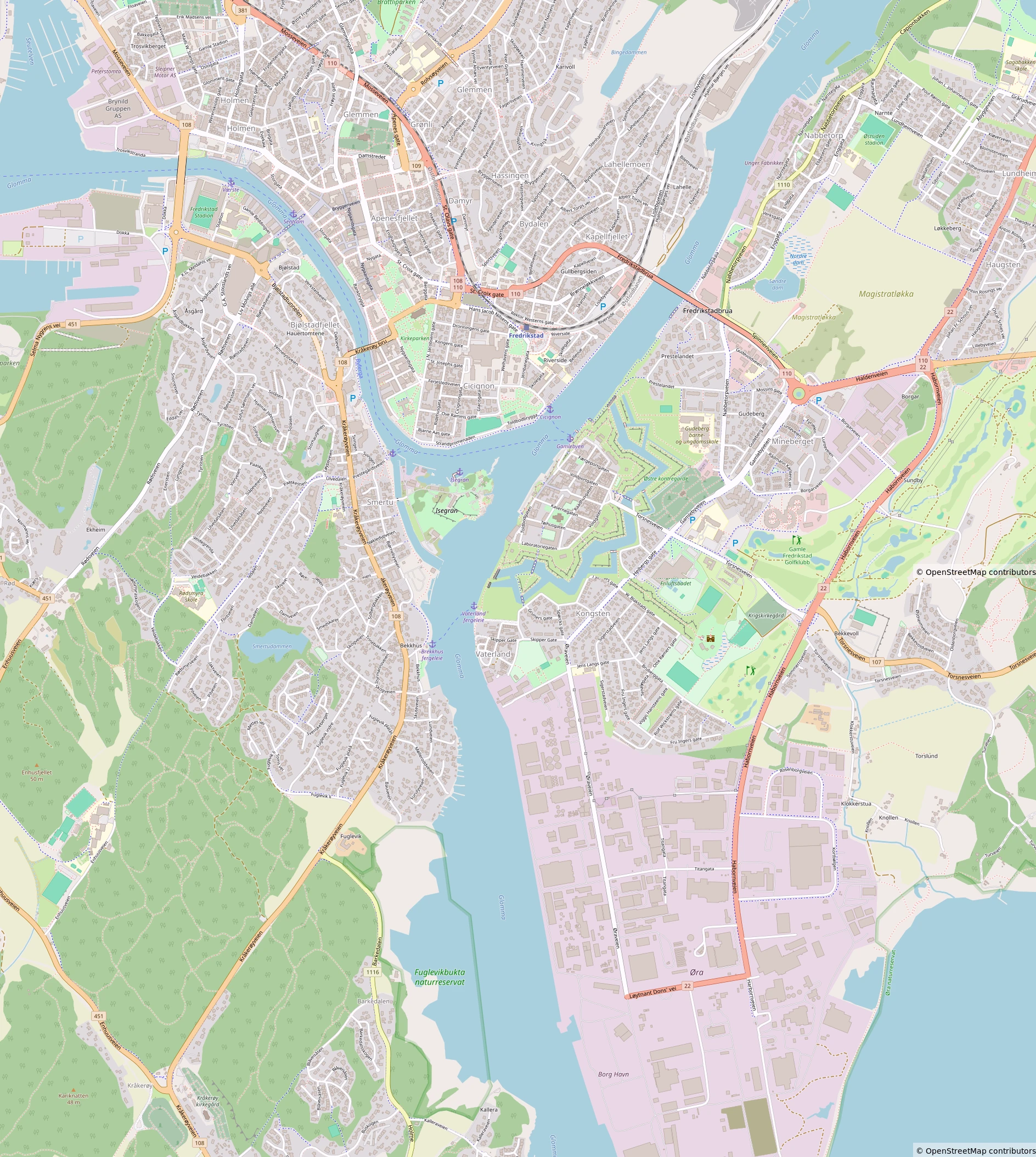 Borg Havn IKS Map