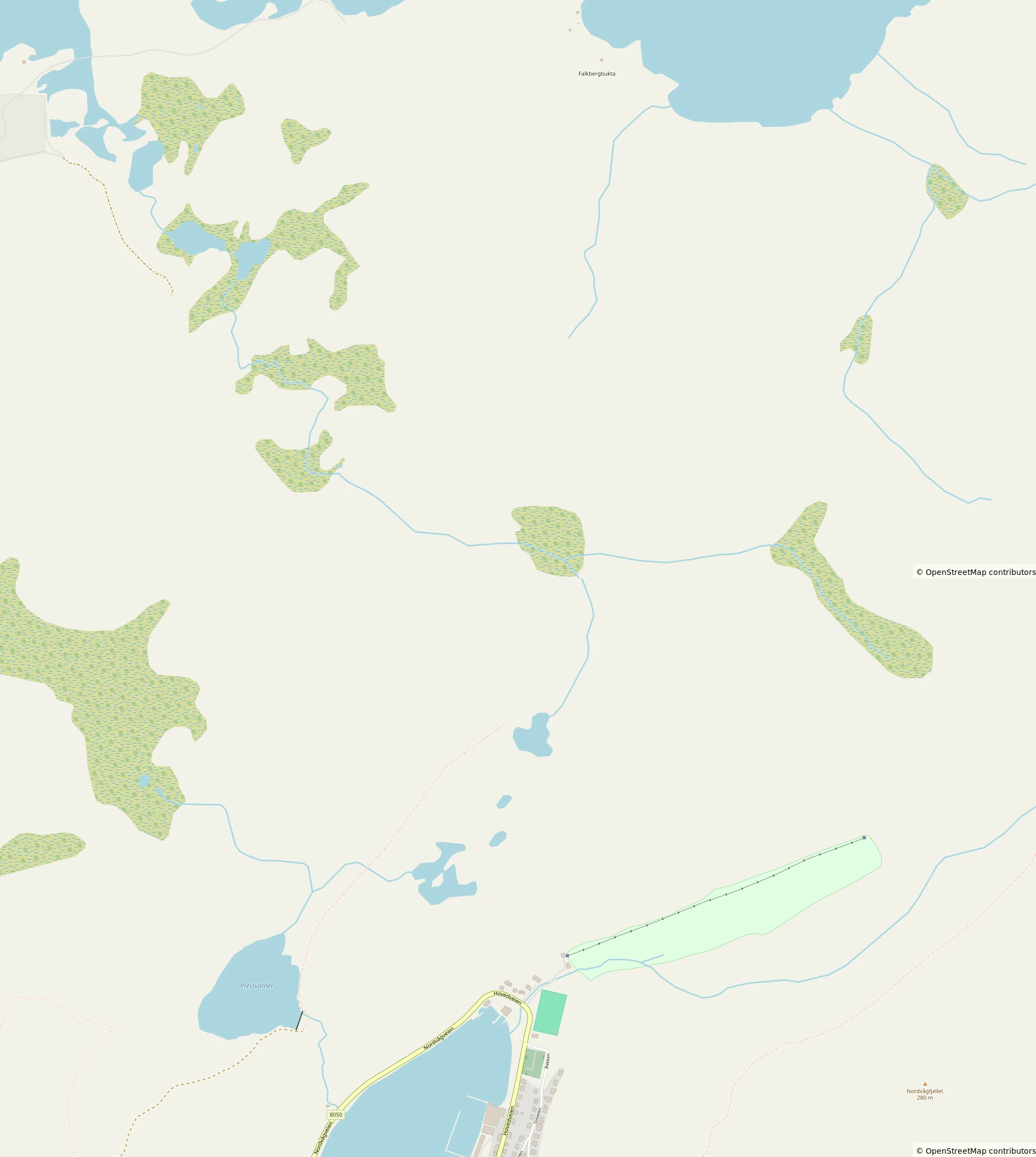 Honningsvåg Map