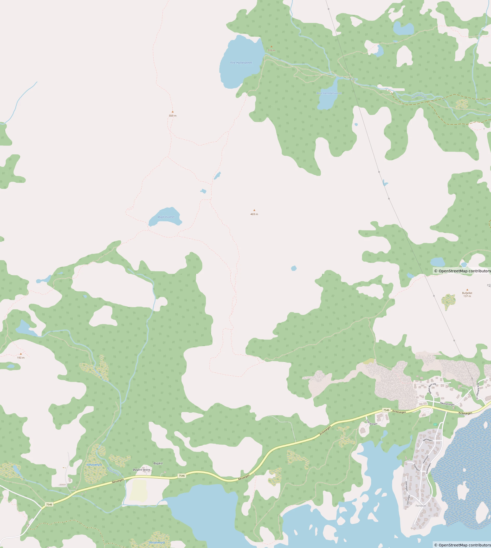 Lødingen Map