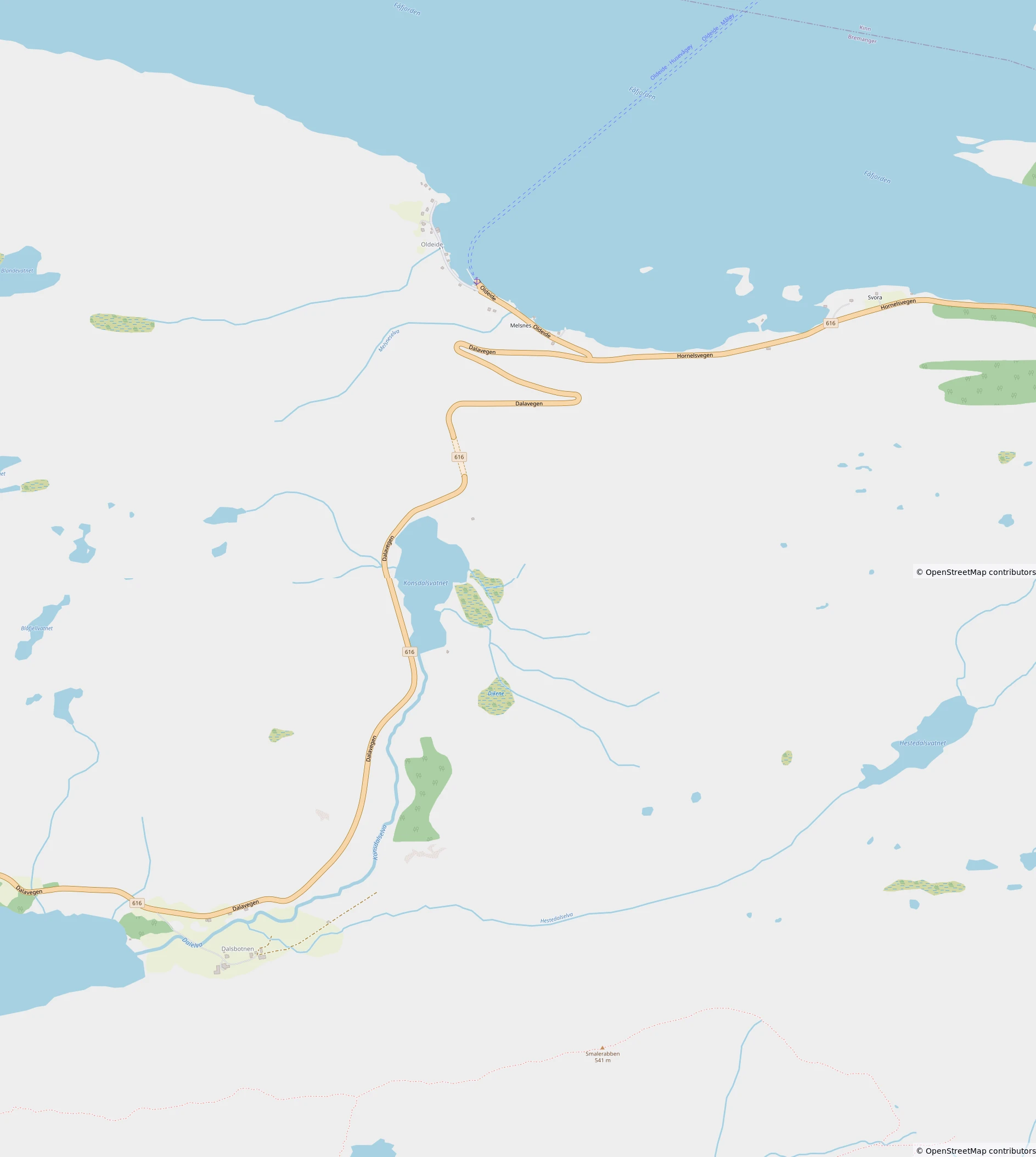 Måløy Map