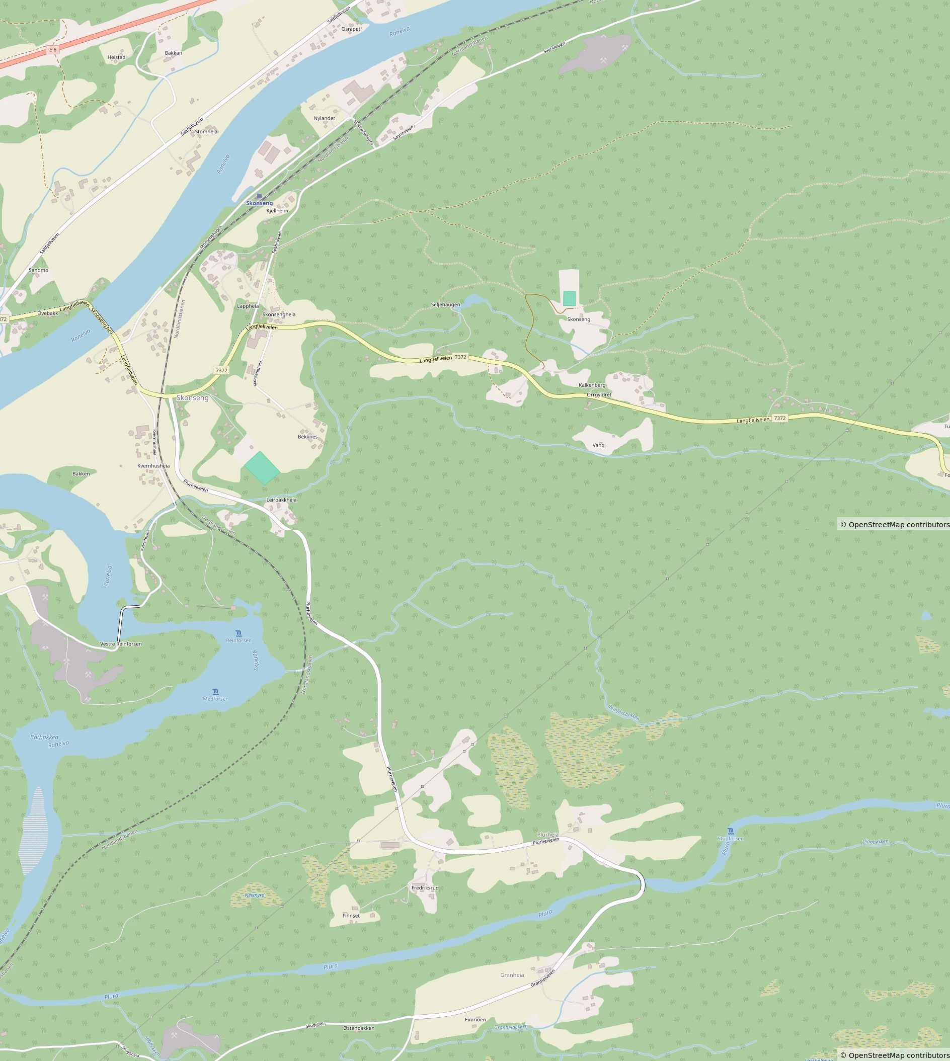 Mo i Rana Map