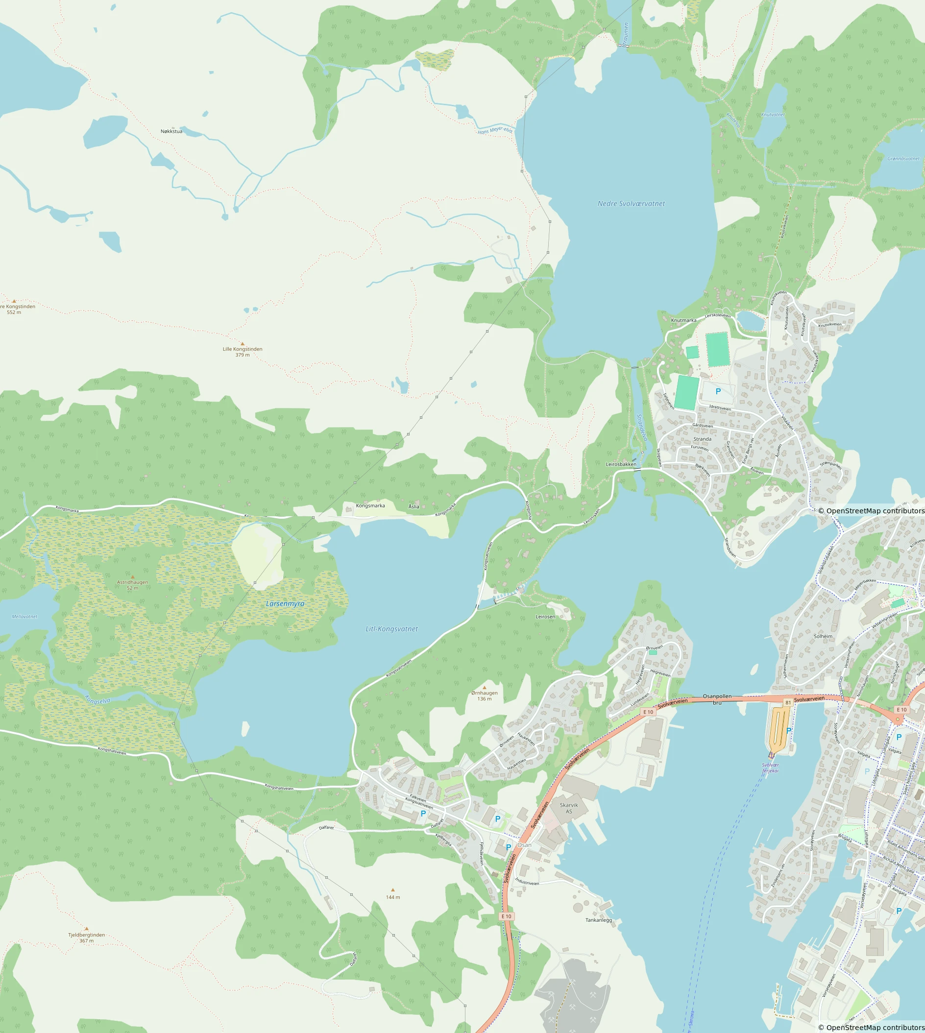 Svolvær Map