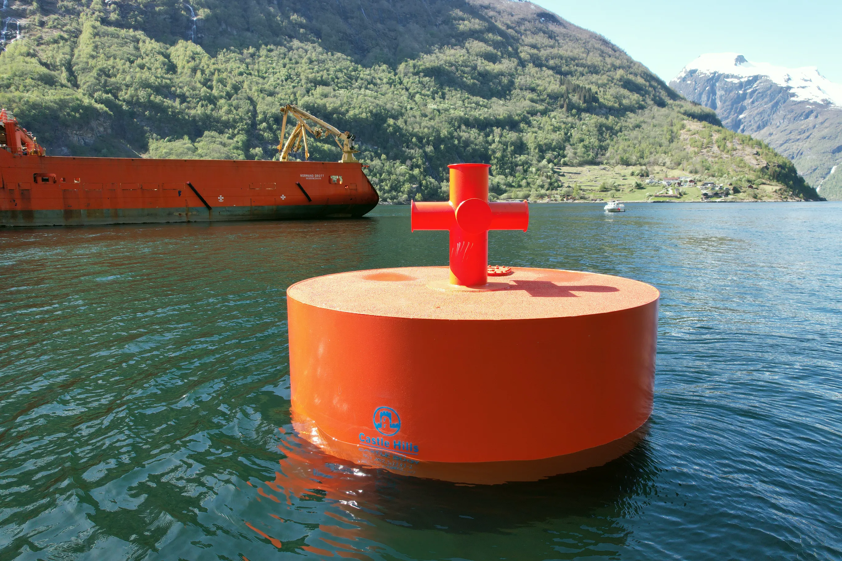 Foam FIlled Buoy in Norway