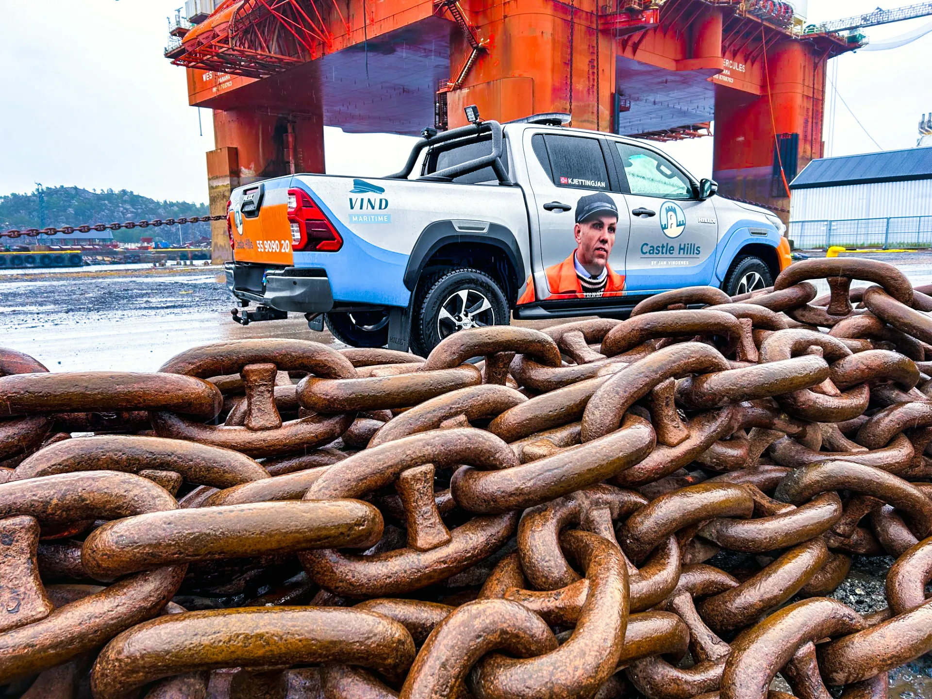 84 mm offshore chain