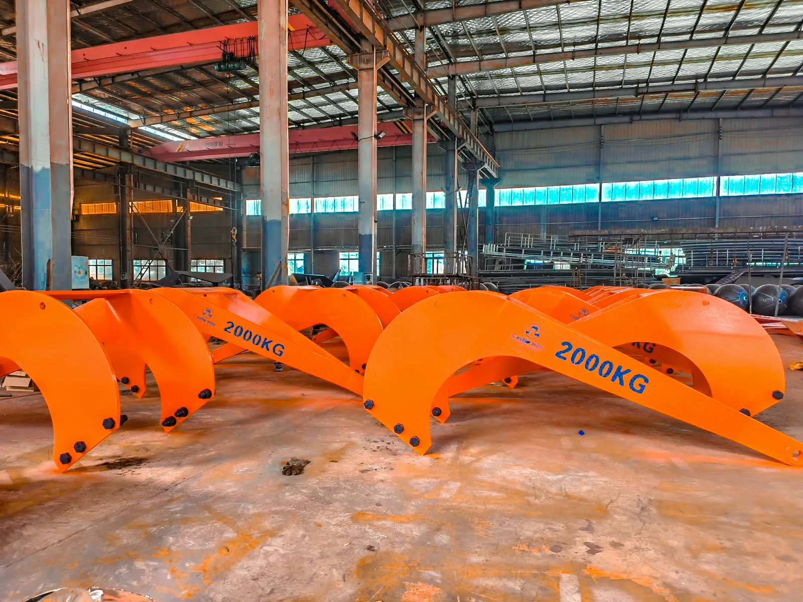 Plough anchors in Bergen, Norway